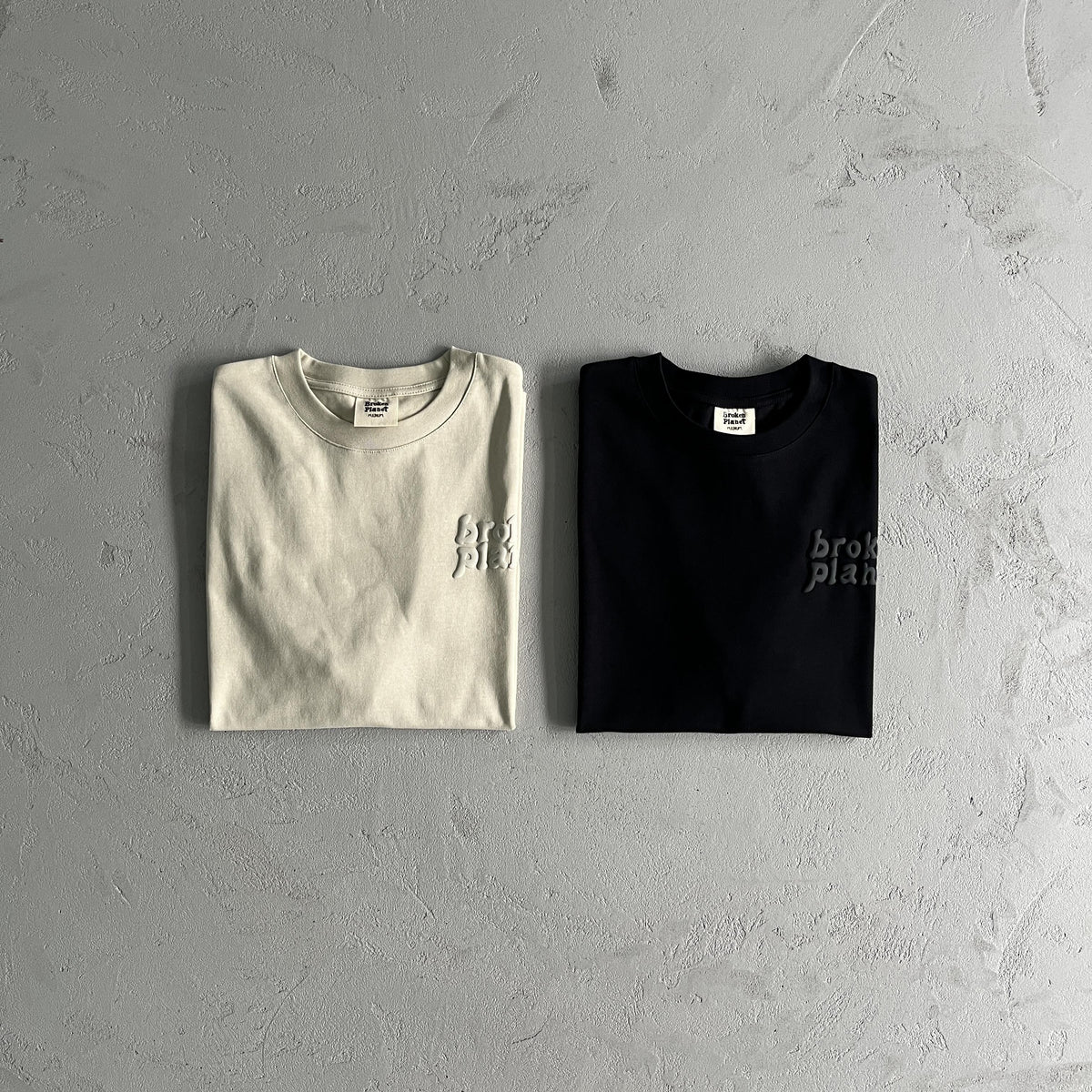 Broken P Basic Letter Short TShirt