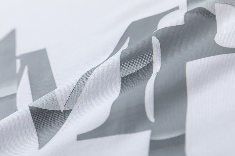 AMRI Staggered Logo Print Cotton Jersey T-Shirt