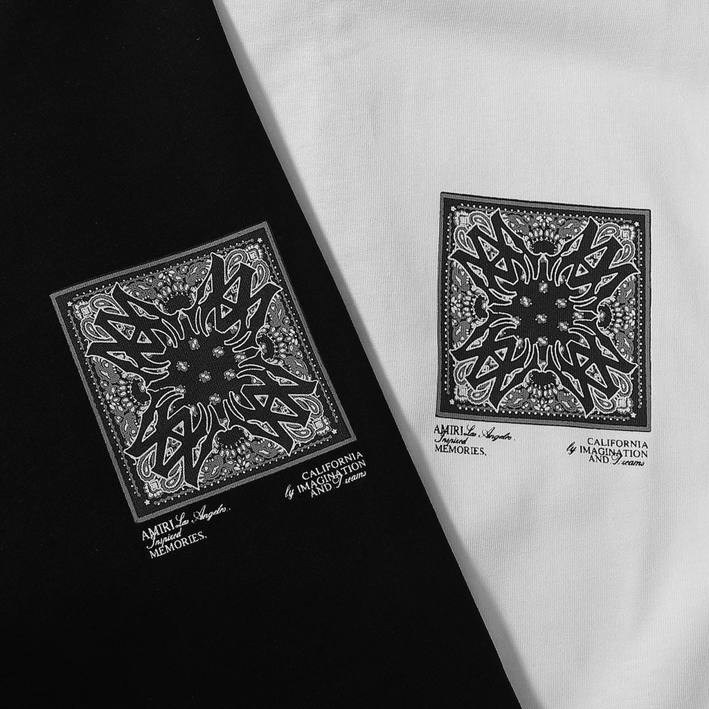 AMRI Printed Cotton Crewneck T-Shirt