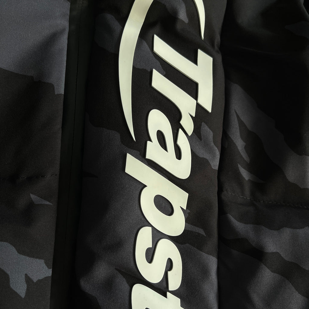 Trapstar Puffer Jacket Hyperdrive Technical Black Tiger Camo