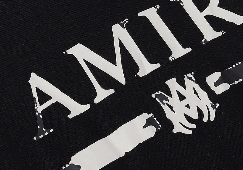 AMRI Logo-Appliquéd Distressed Cotton-Jersey T-Shirts