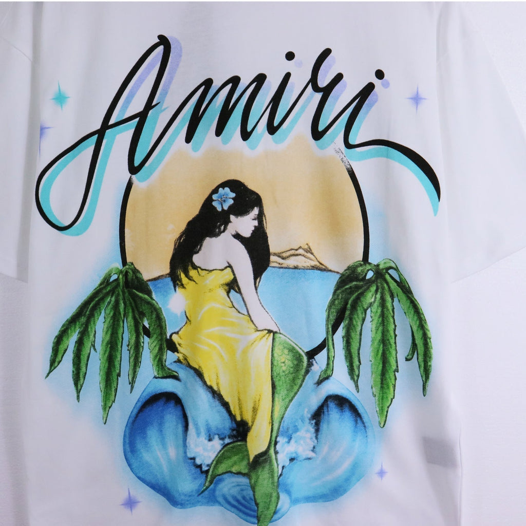 AMRI Mermaid short-sleeved cotton T-Shirt
