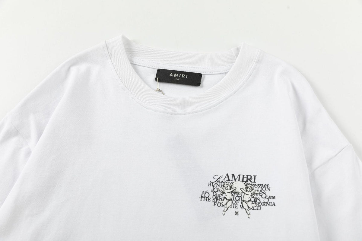 AMRI Crew Neck Unisex Street Style Plain Cotton T-Shirt