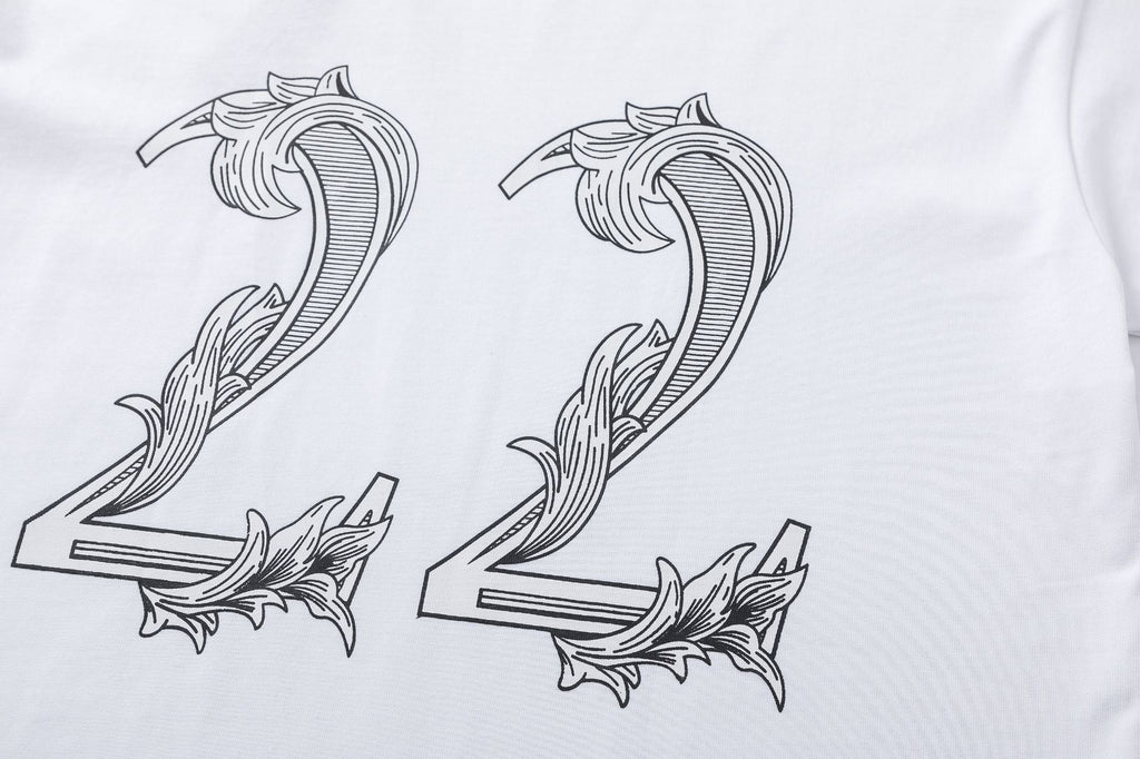 AMRI 22 Logo-Printed Crewneck T-Shirt
