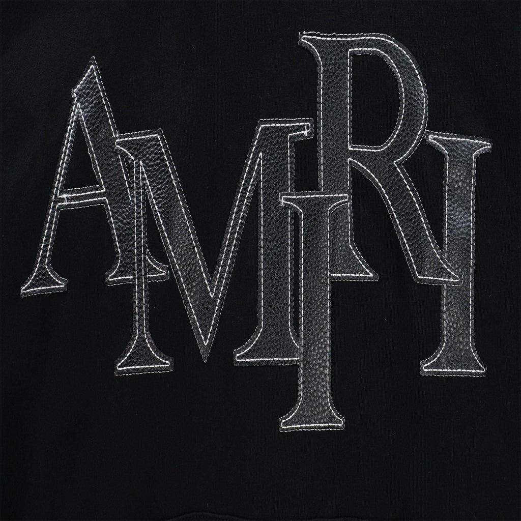 AMRl logo-applique cotton Hoodies