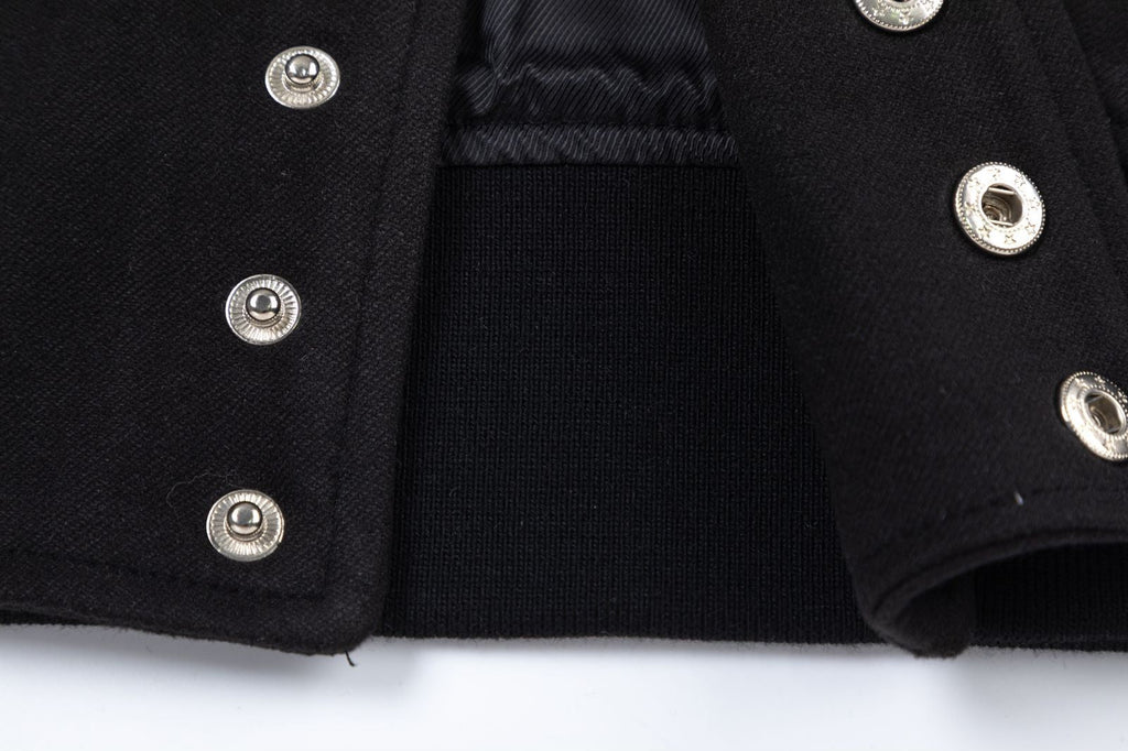 AMRl Staggered Logo Varsity Jacket
