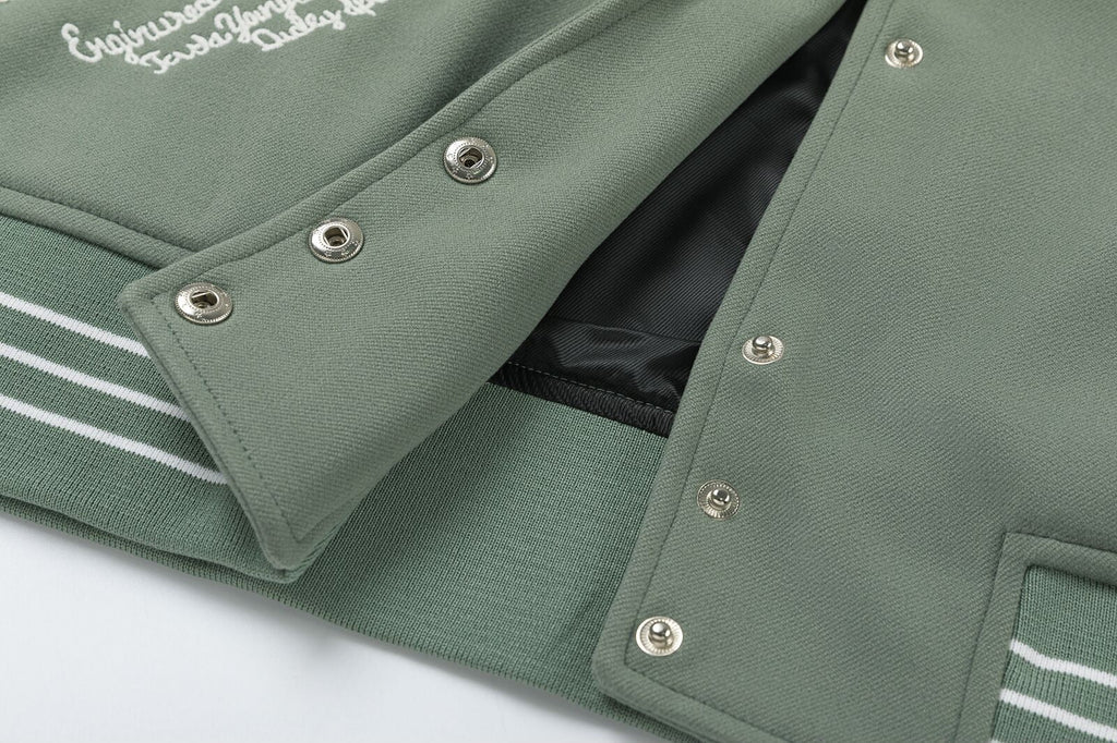 AMRl appliqué-logo Varsity Jackets