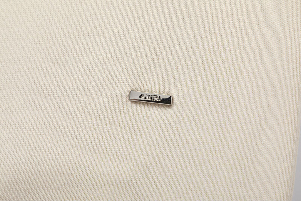 AMRI Staggered Logo-Patches Hoodies