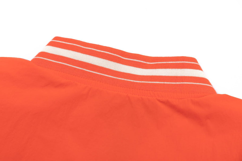 AMRI Logo-Appliquéd Padded Shell Bomber Jacket