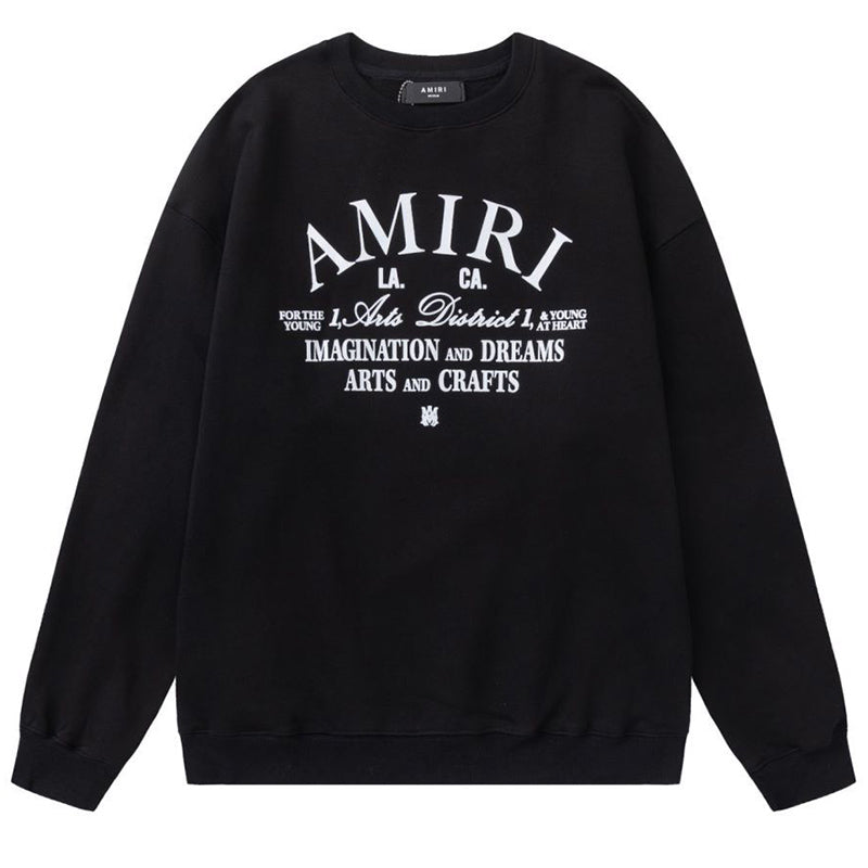 AMRI Arts District Cropped Crew Sweatshirts