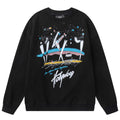 AMRI Logo-Print Cotton-Jersey Sweatshirt