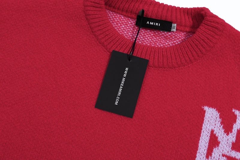 AMRl Logo Knitted Sweater
