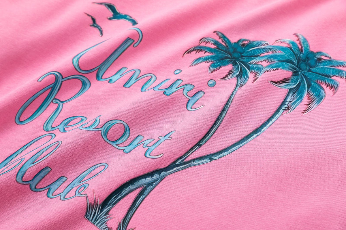AMRI Twisted Palms Cotton T-Shirts