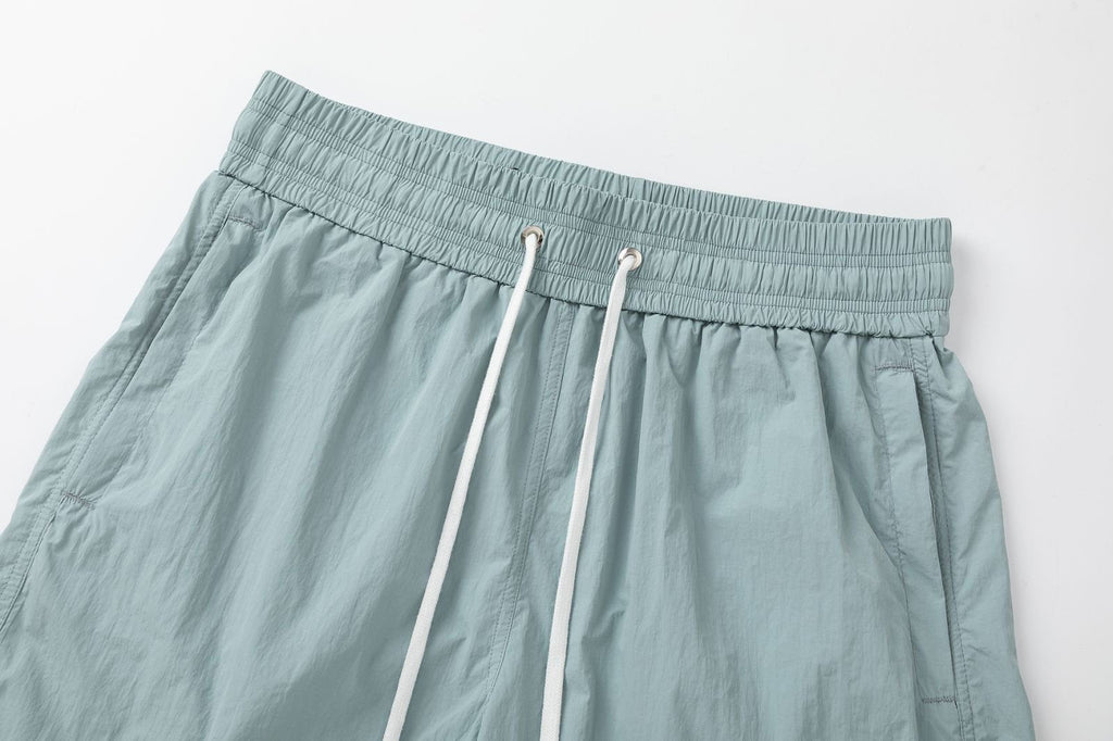 AMRI Starburst logo shell swim shorts