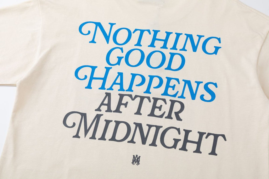 AMRI Nights Cotton Crewneck T-Shirts