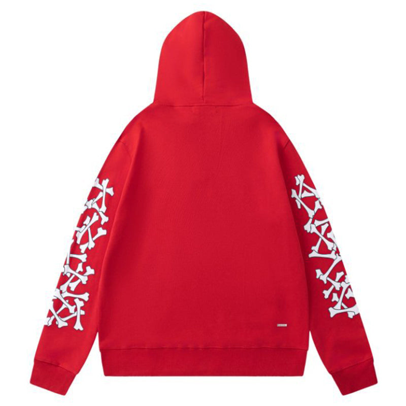 AMRl Stacked Bones Hoodies