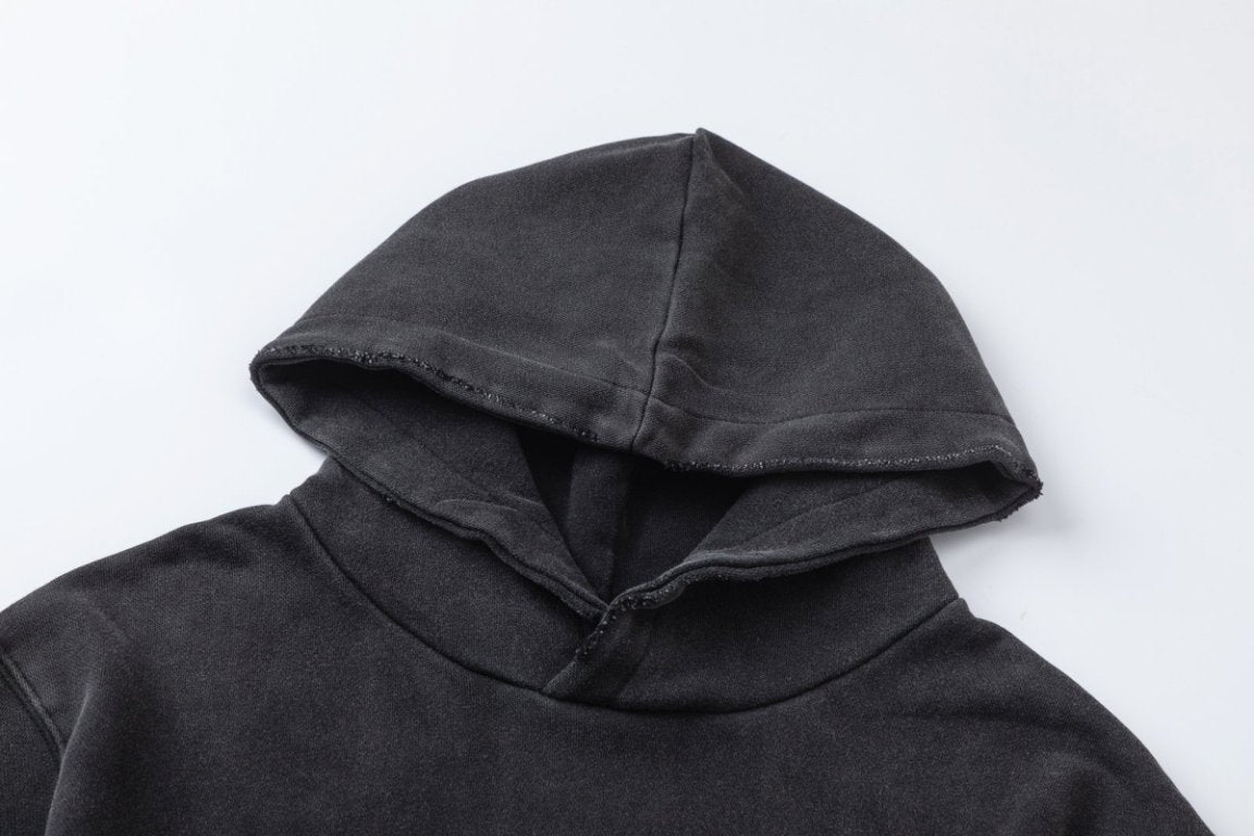 AMRl Lounge Crystal Embellished Cotton Graphic Hoodie