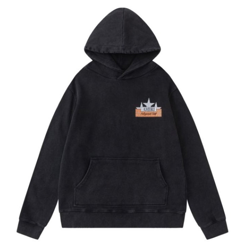AMRI Vintage Crystal Star Hoodie