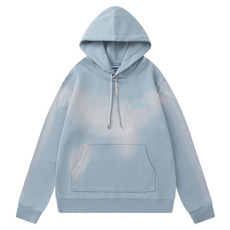 AMRI Bandana-Embellished Cotton Hoodies