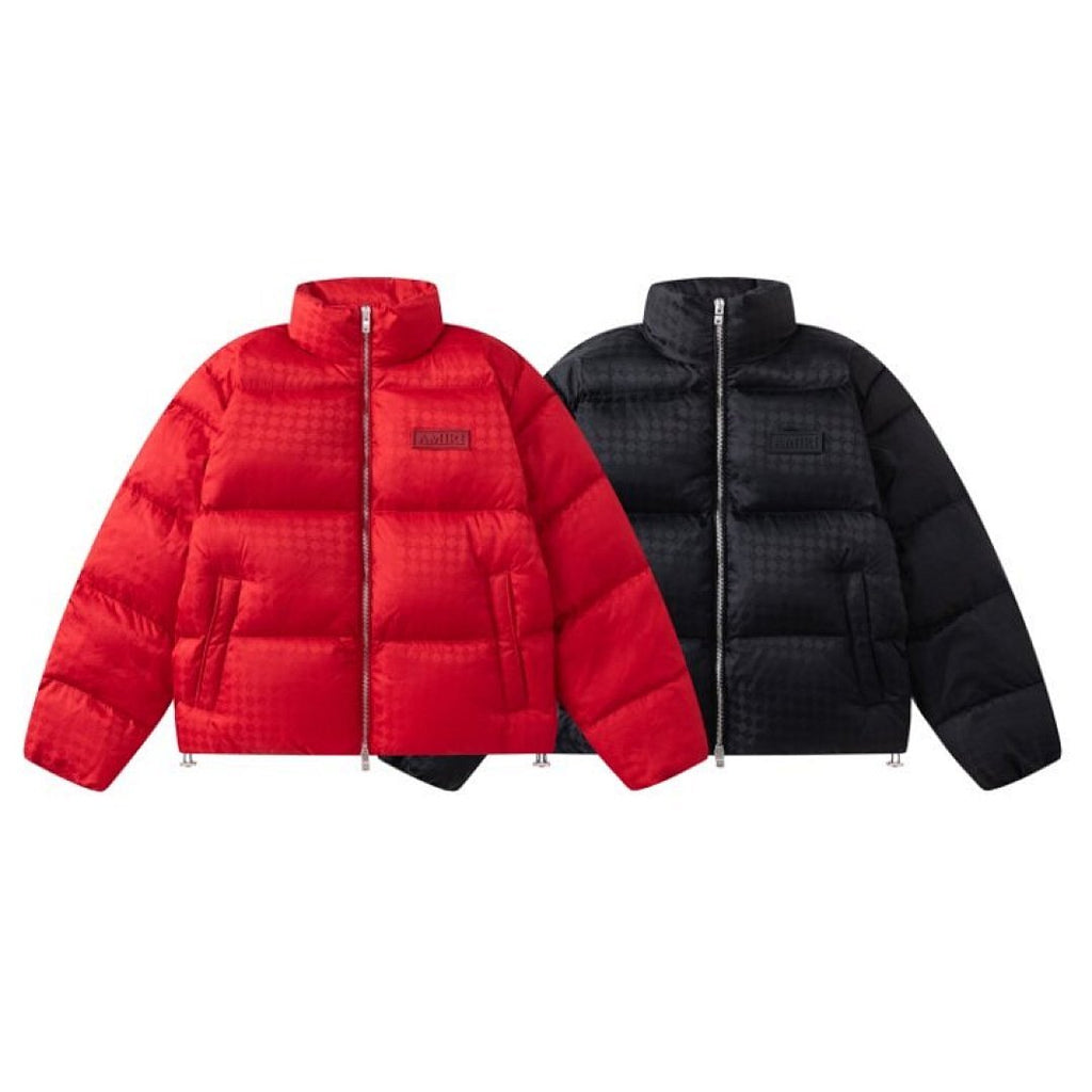 AMRI jacquard puffer down jacket