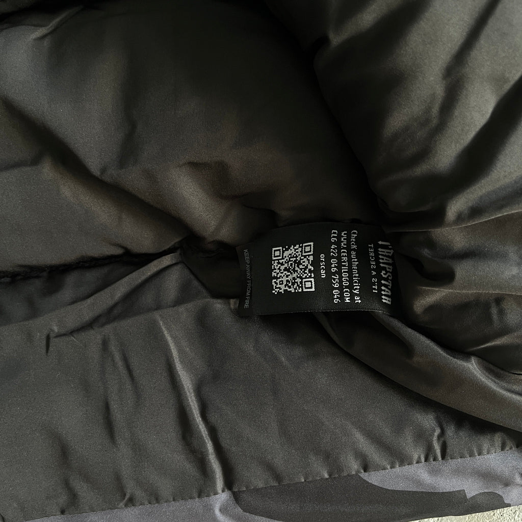 Trapstar Puffer Jacket Hyperdrive Technical Black Tiger Camo