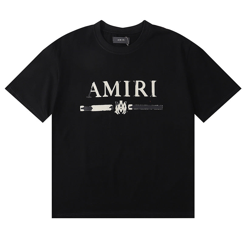 AMRI Logo-Appliquéd Distressed Cotton-Jersey T-Shirts