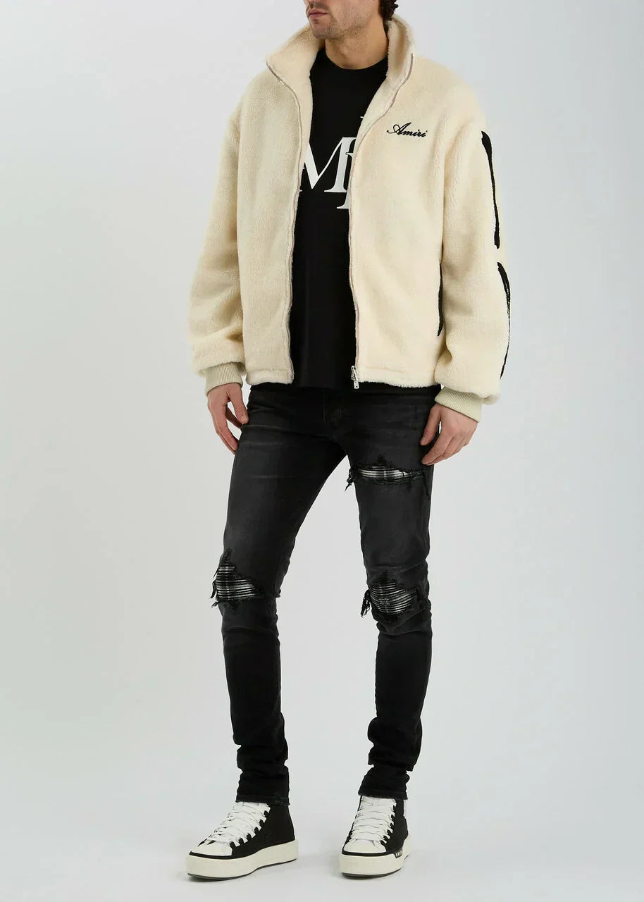 AMRI Men's Sherpa Bones Blouson Fleece Jacket