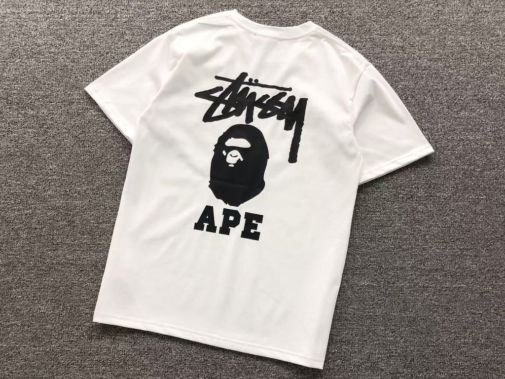 Bape x Stussy Tshirt
