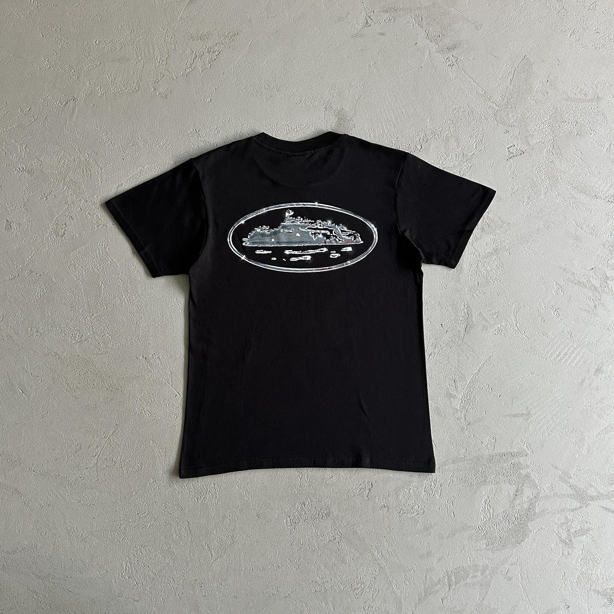 Corteiz Tshirt Alcatraz Chrome