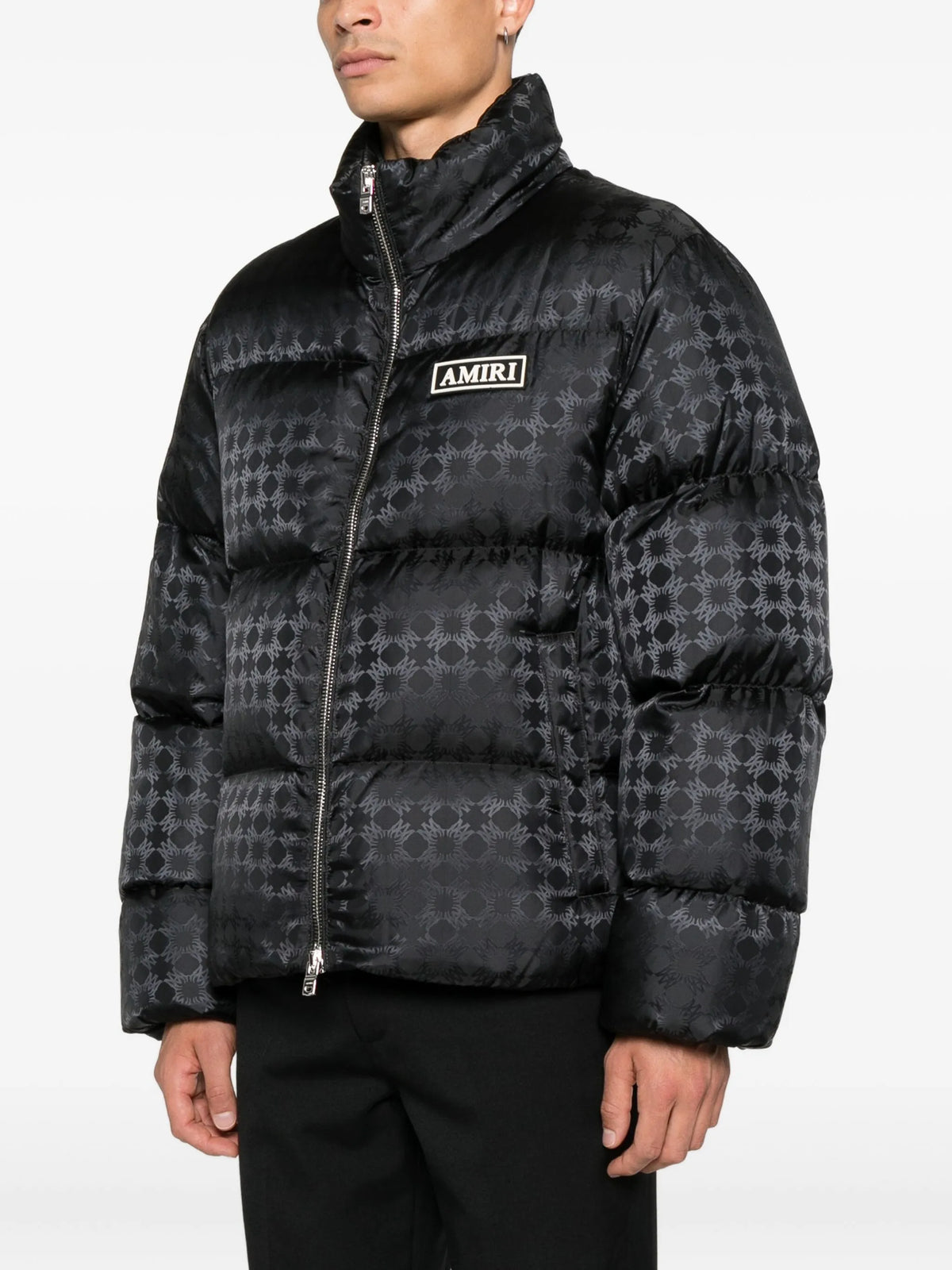 AMRI jacquard puffer down jacket