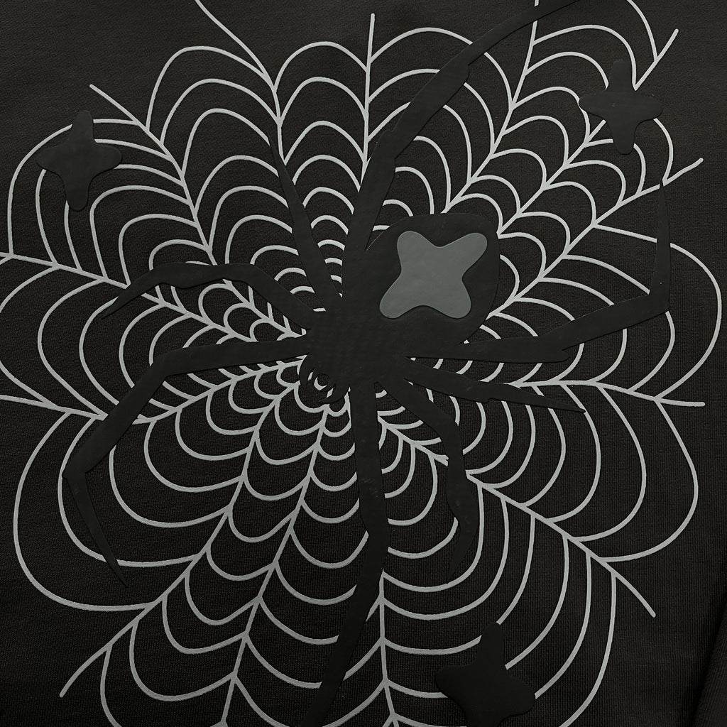 Broken P Spider Zip Up Hoodie