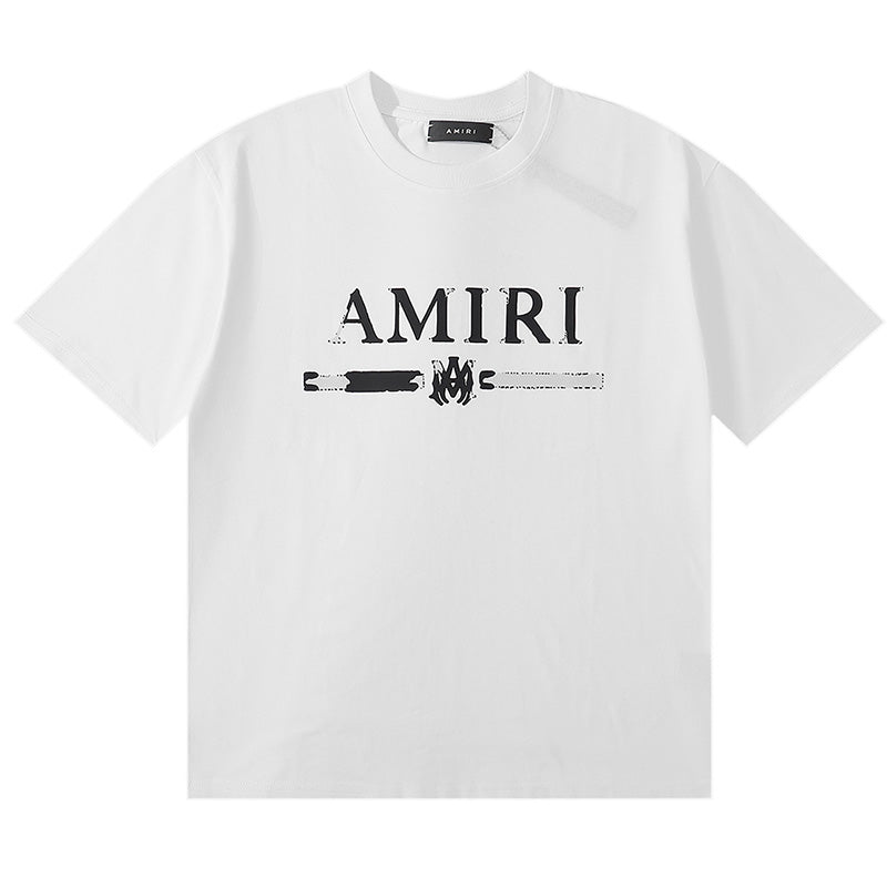 AMRI Logo-Appliquéd Distressed Cotton-Jersey T-Shirts