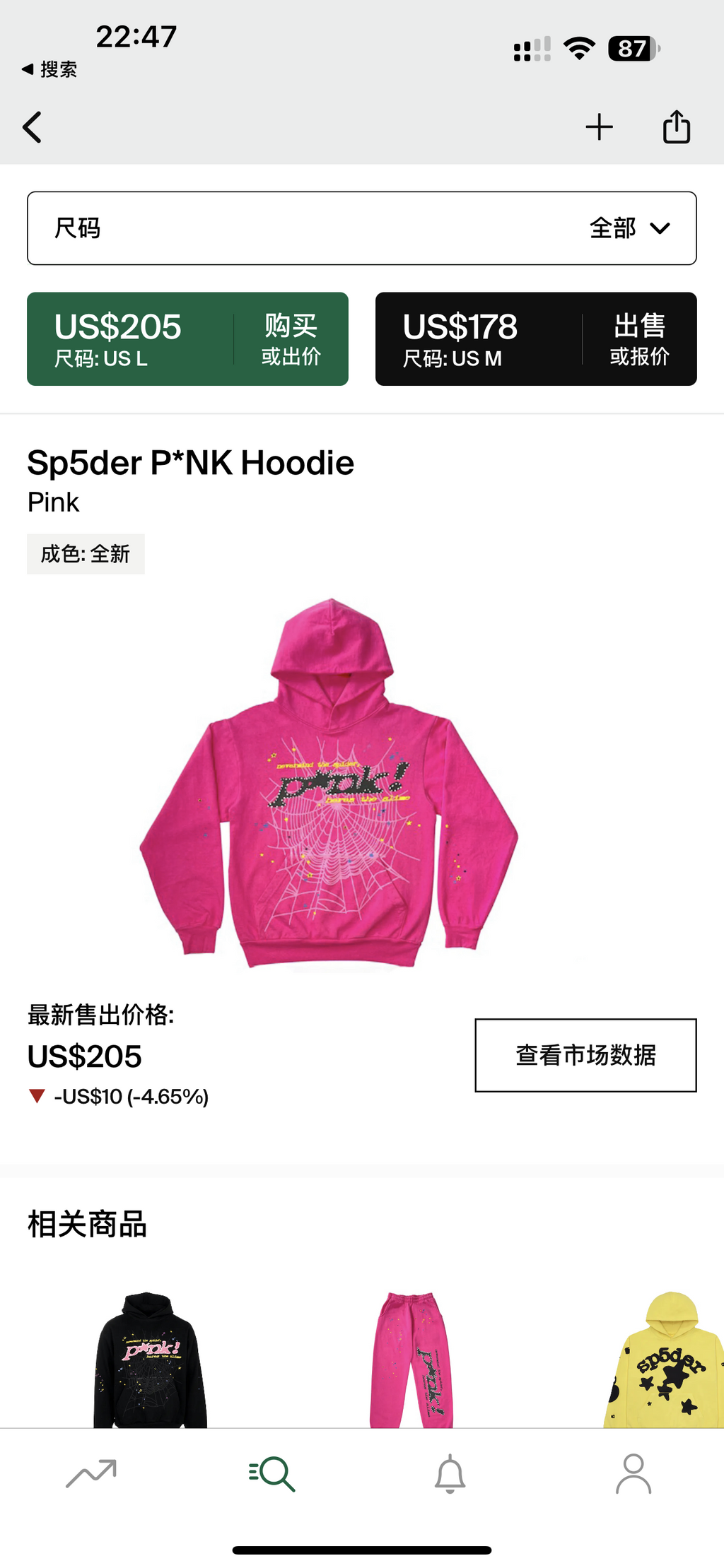 Sp5der Hoodie 1:1