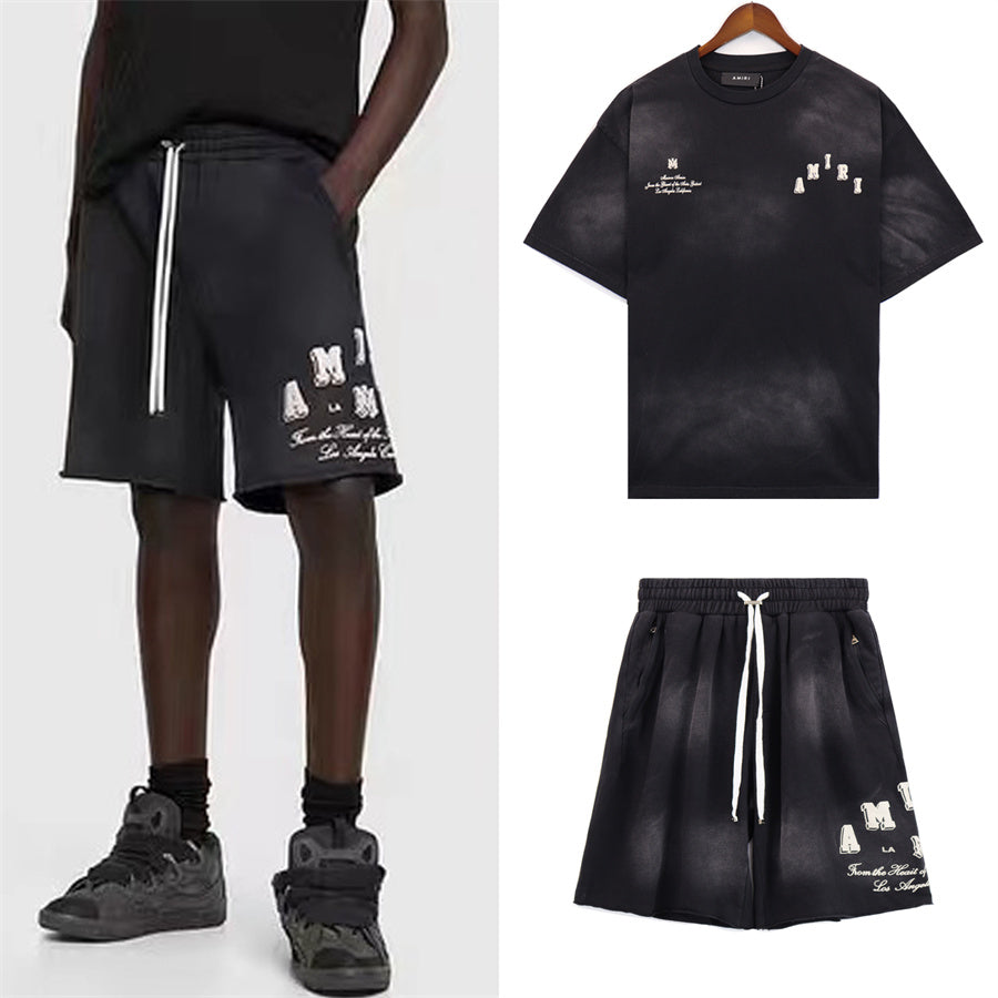 Amiri Shorts & Tshirt