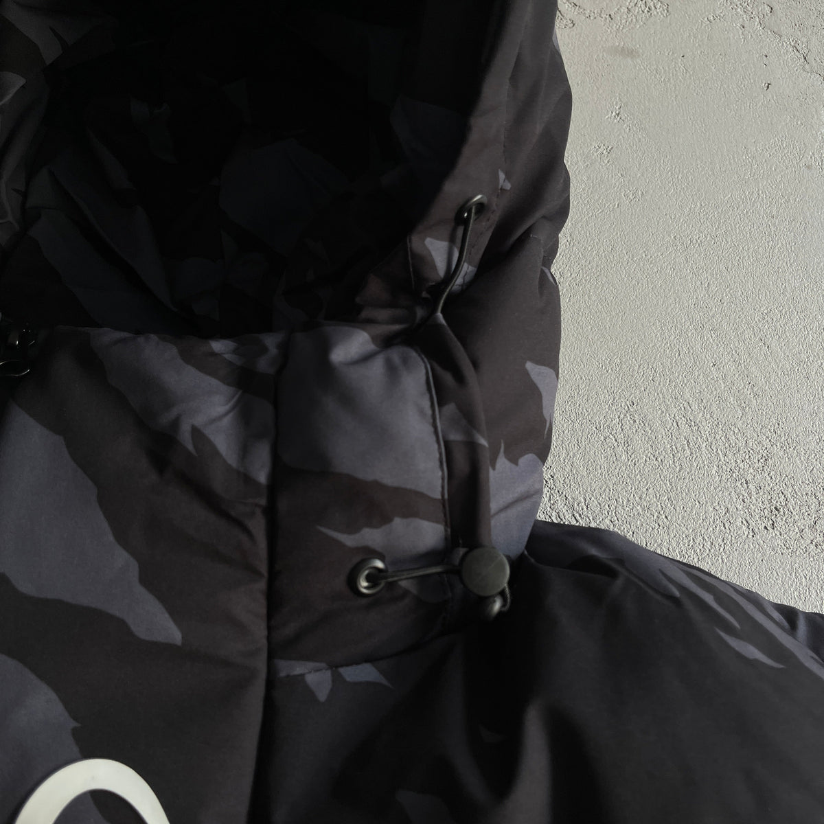 Trapstar Puffer Jacket Hyperdrive Technical Black Tiger Camo