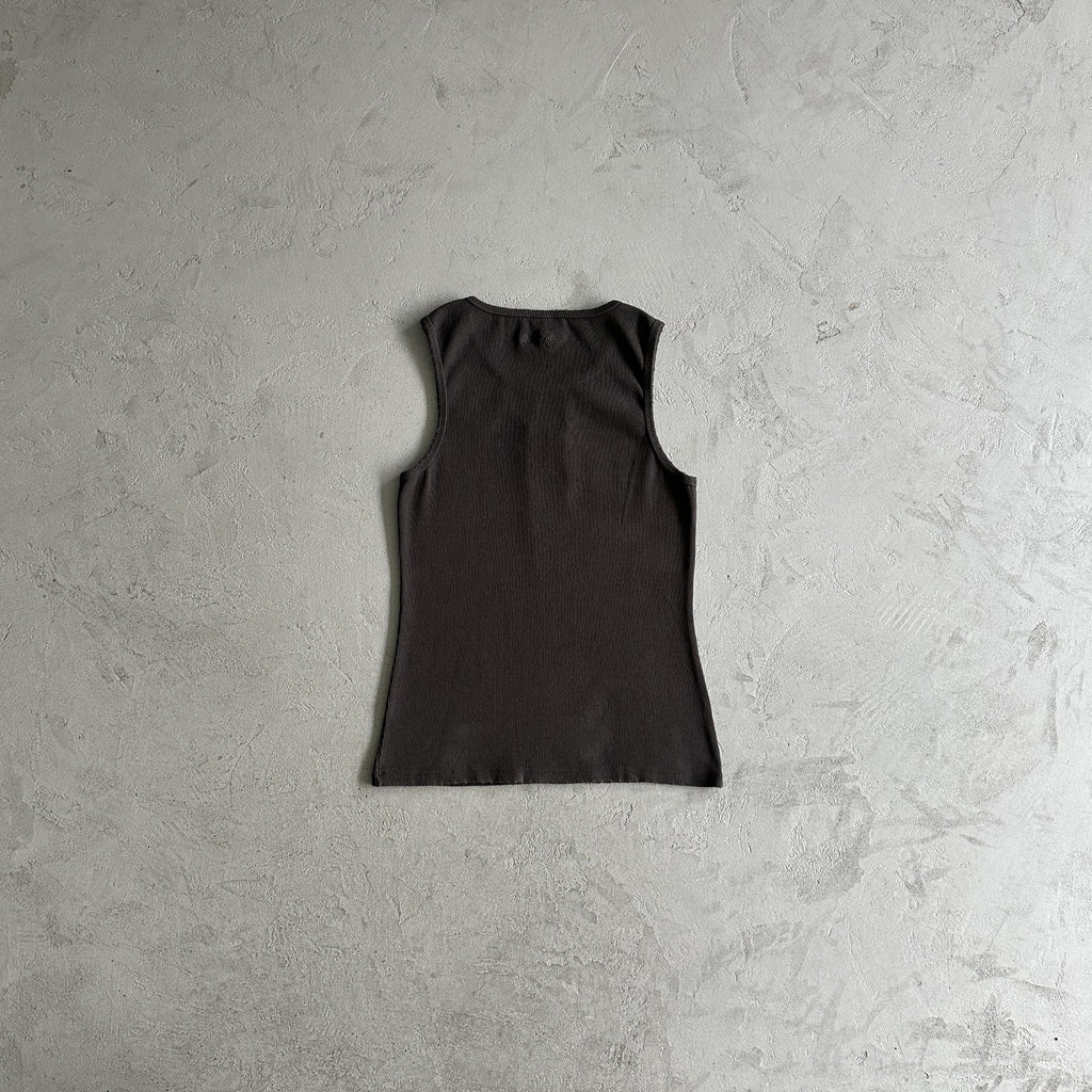 Broken P Mens Washed Ribbde Tank Top