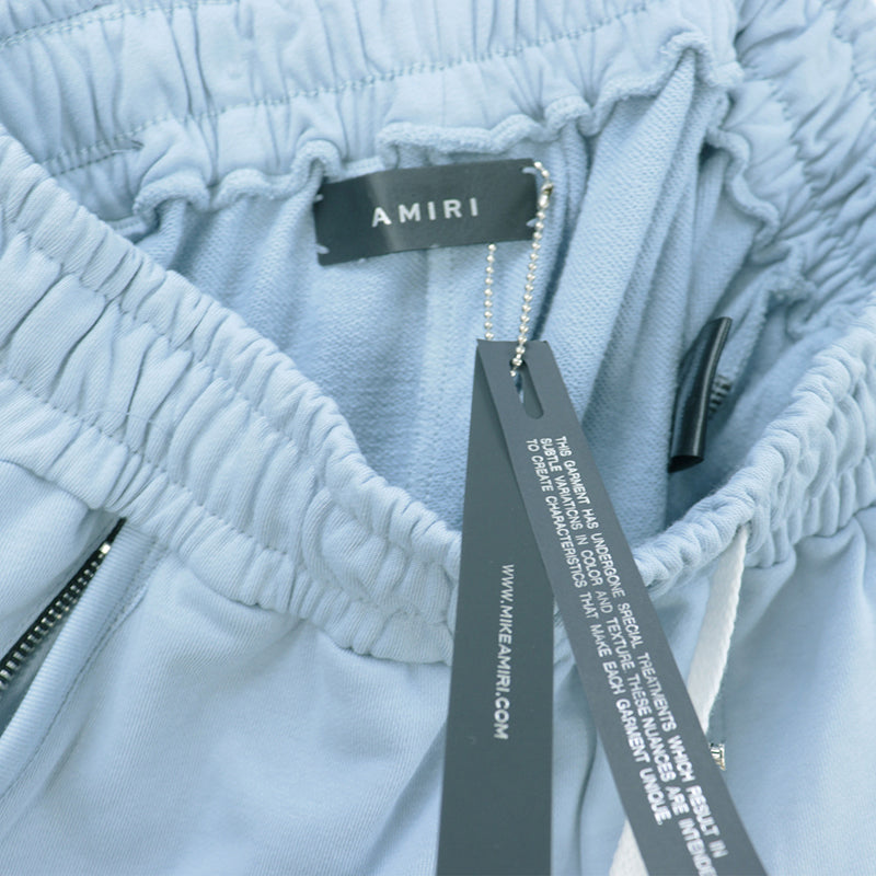 AMRI Letter Logo Embroidery Shorts