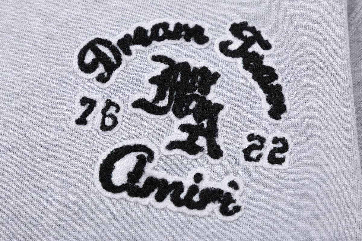 AMRI Embroidered-Logo Hoodies