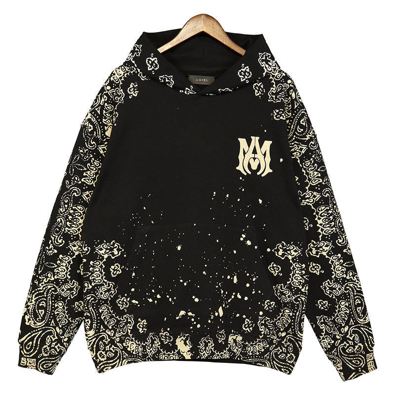 AMRI Bandana Bleach hoodie