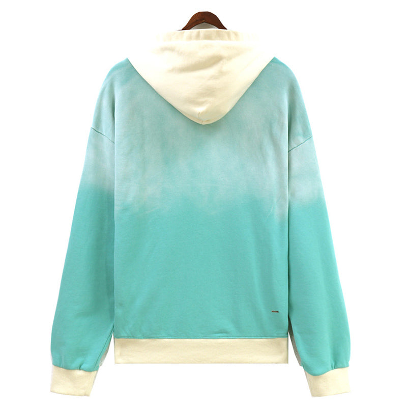 AMRI Logo-Appliqued Colour-Block Cotton-Jersey Hoodies