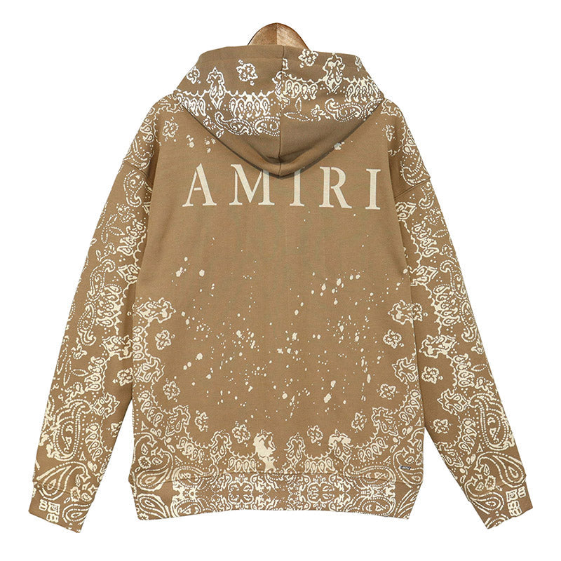 AMRI Bandana Bleach hoodie