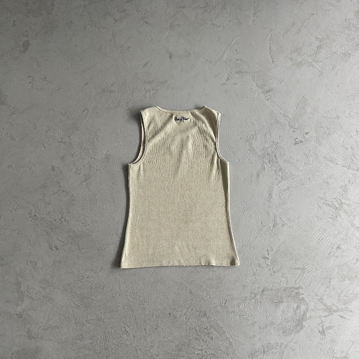 Broken P Mens Washed Ribbde Tank Top