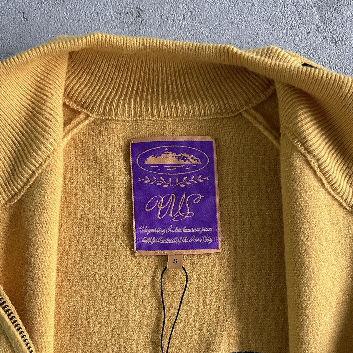 Corteiz Fleece Knit Zip